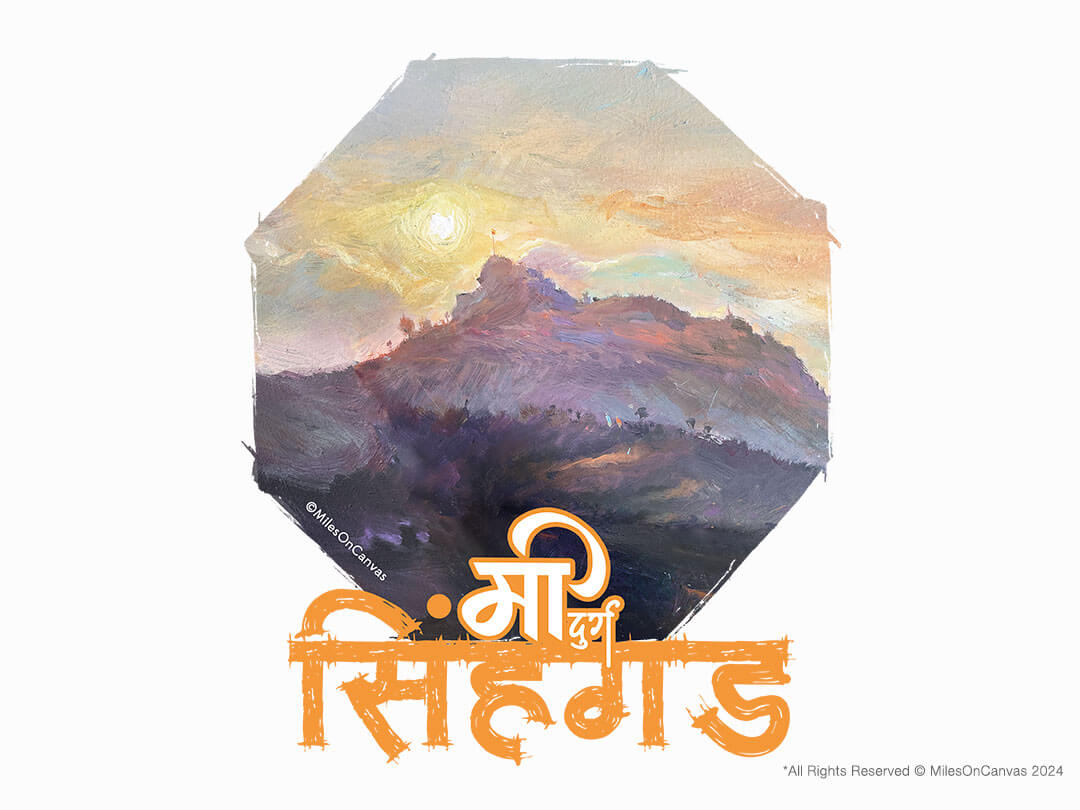 Durg Sinhagad : Sunset
