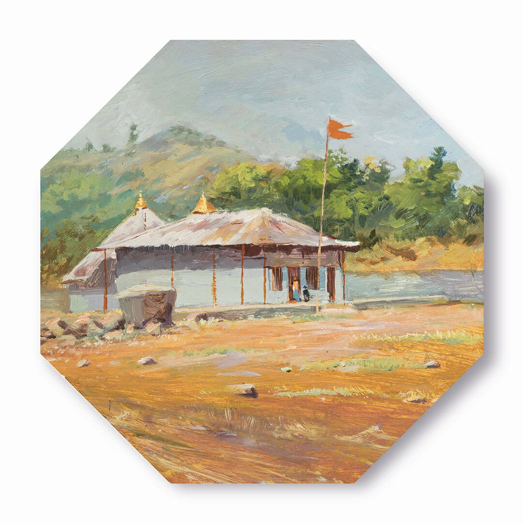 Durg Raireshwar :  Shri Mahadev Temple Canvas Print
