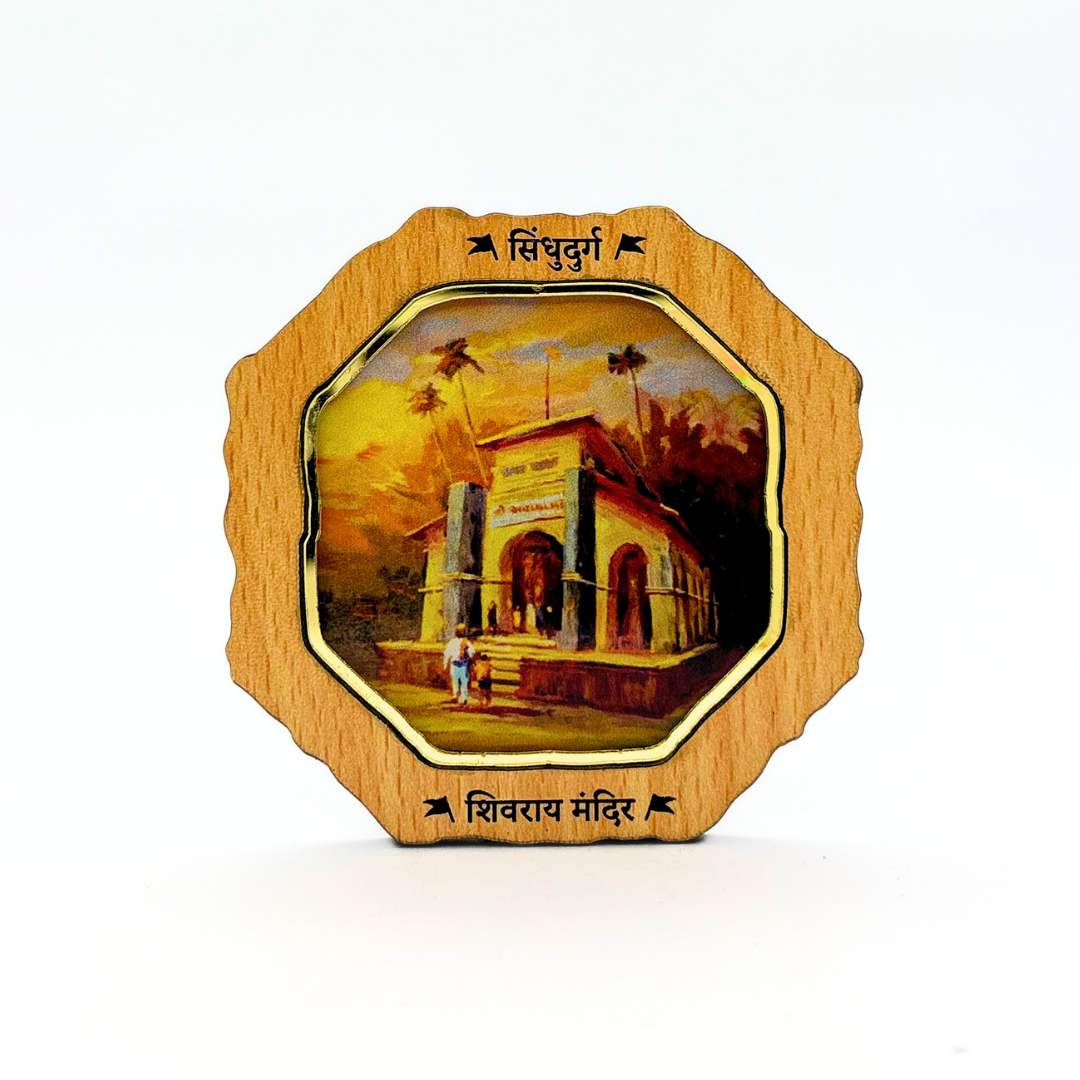 Durg Sindhudurg Shivrai Mandir Fridge Magnet