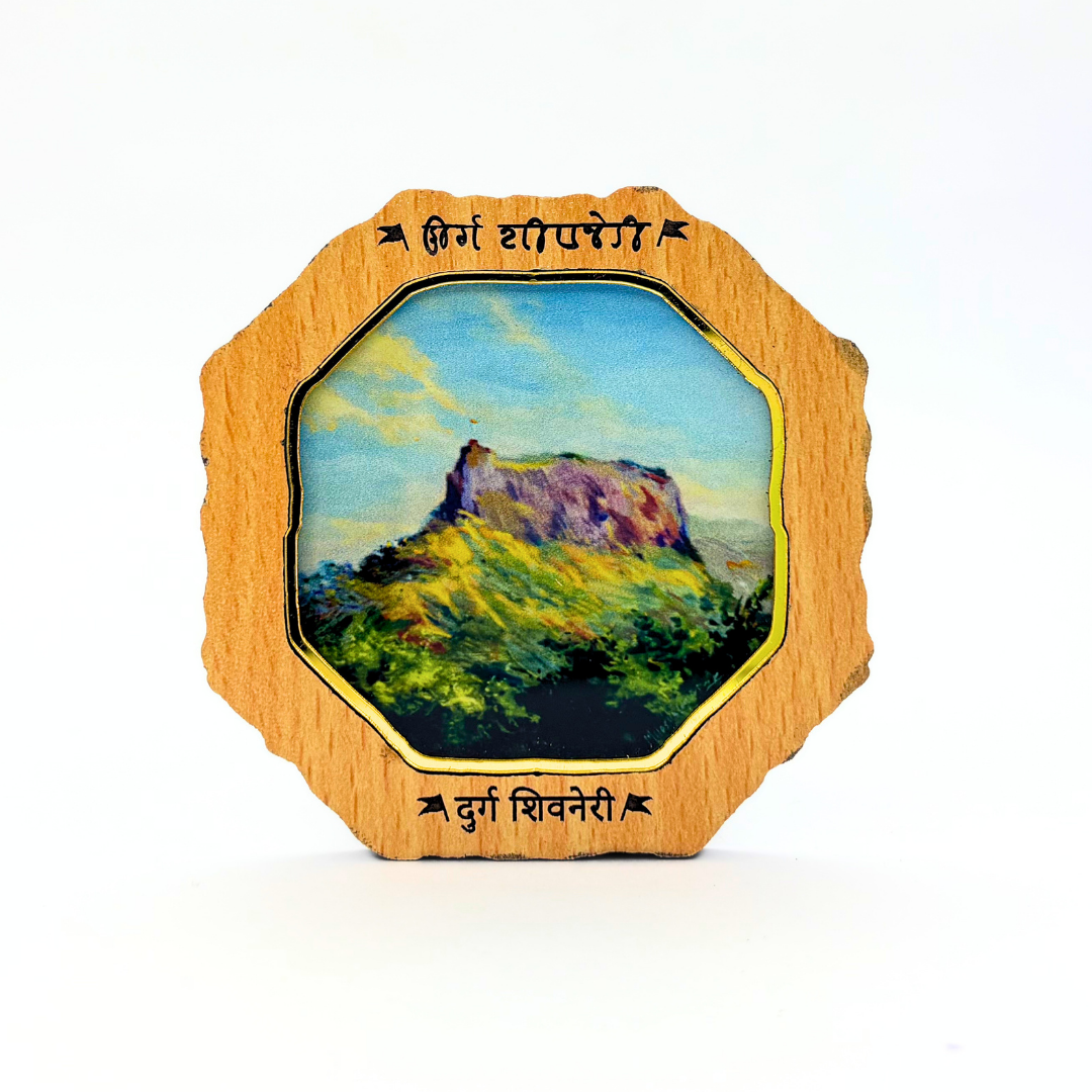 Durg Shivneri Fridge Magnet